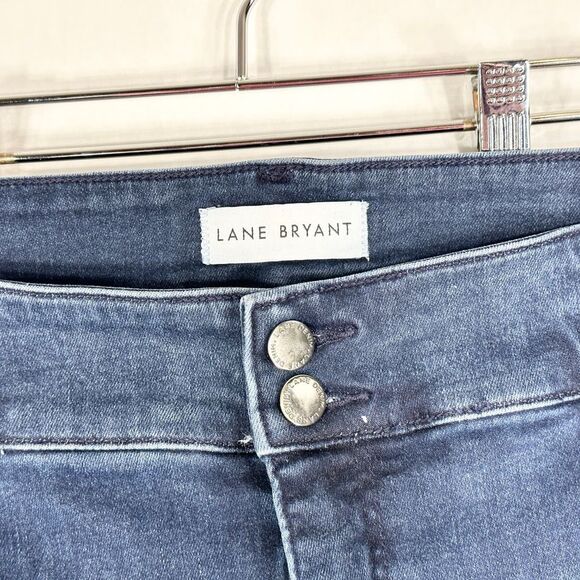 Lane Bryant Plus Size 26S Jeans High Rise Blue Stretch Flex Magic Waistband 874 - Picture 11 of 12